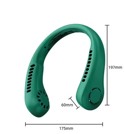 Ventilador de cuello - Brisa fresca para evitar el calor