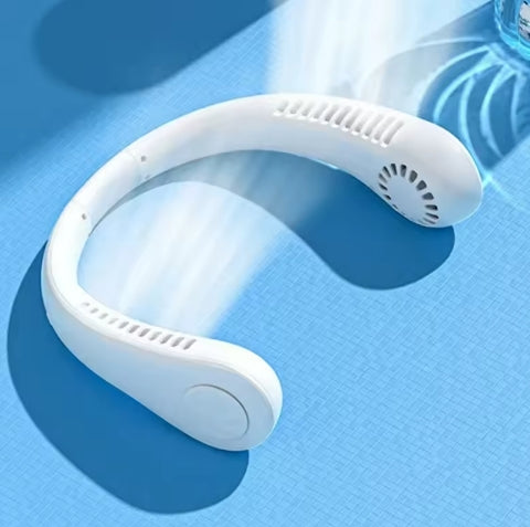 Ventilador de cuello - Brisa fresca para evitar el calor