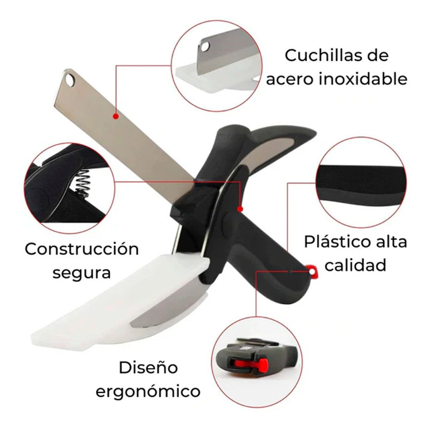 Cuchillo tijera -  Facilita tus preparaciones